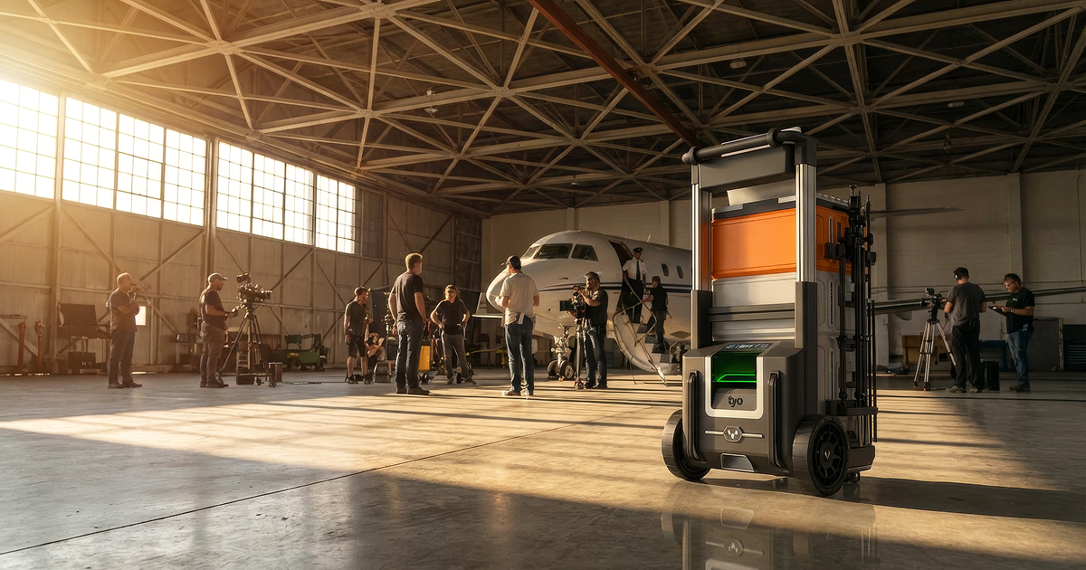 Tyo Worksystem powered gear case for filmmakers